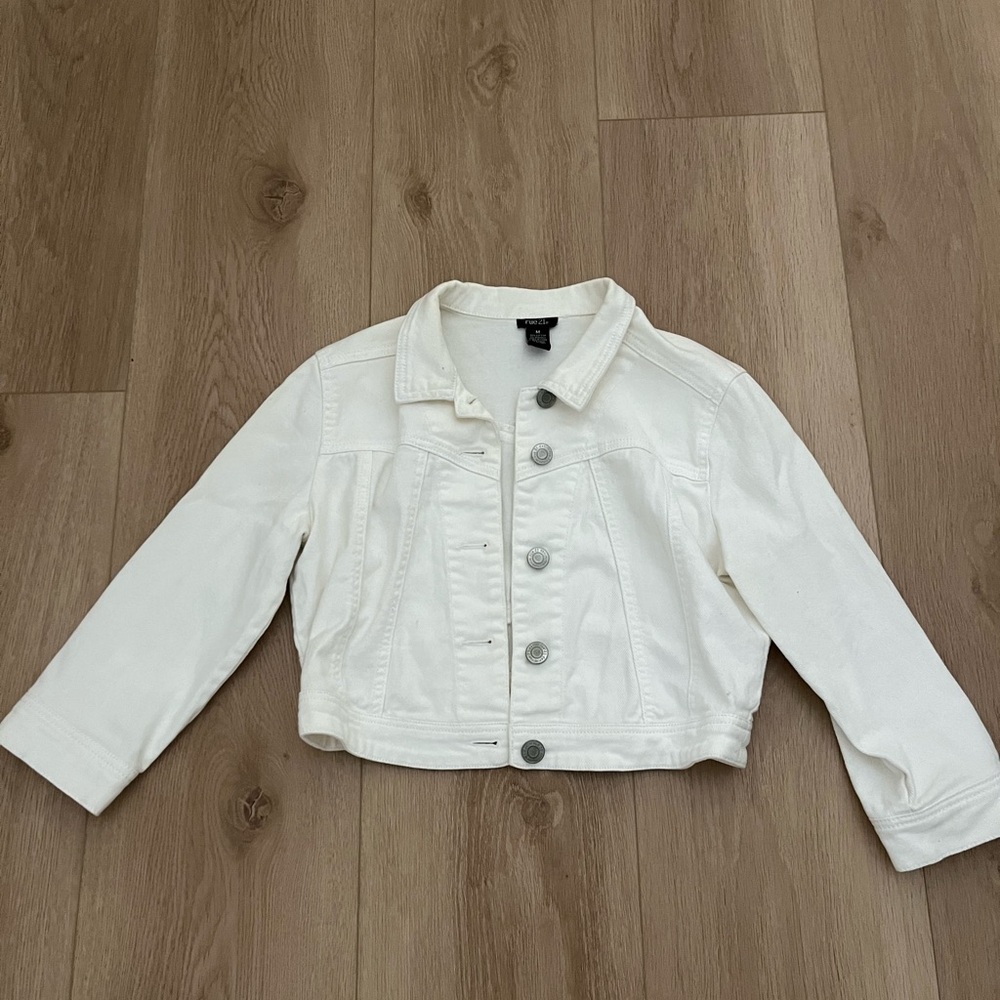 Rue 21 white jacket
